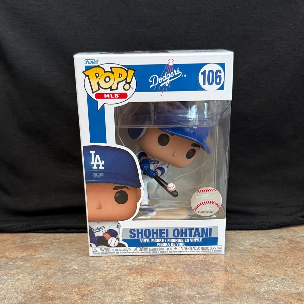 Funko MLB Shohei Ohtani Figure in Blue and White